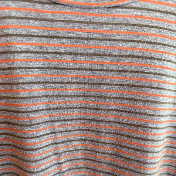 Striped 3/4 Sleeve Tunic Dress - Picture 3 of 5